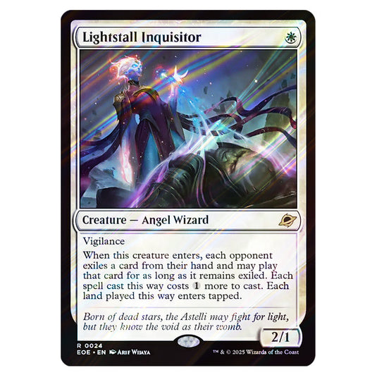 Lightstall Inquisitor 0024 card from the Magic The Gathering set Edge of Eternities