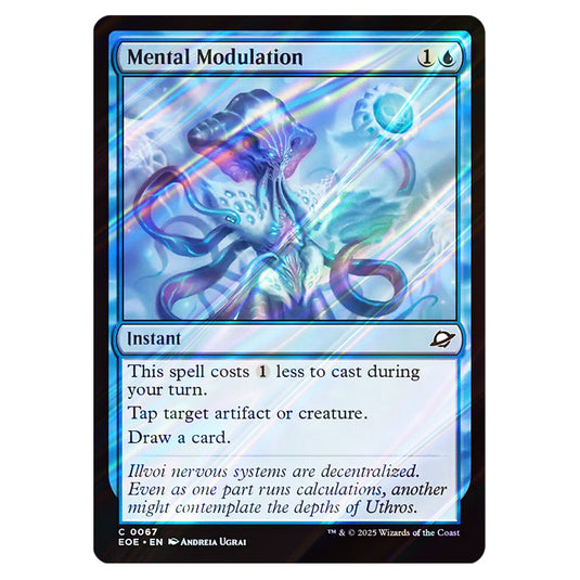 Mental Modulation 0067 card from the Magic The Gathering set Edge of Eternities