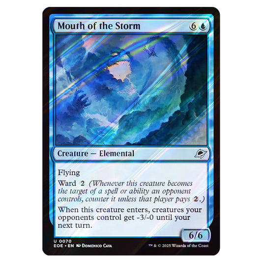 Mouth of the Storm 0070 card from the Magic The Gathering set Edge of Eternities