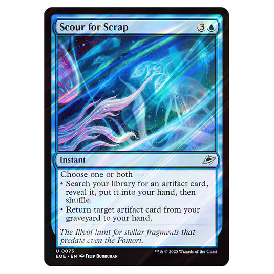 Scour for Scrap 0073 card from the Magic The Gathering set Edge of Eternities