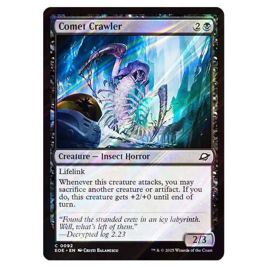 Comet Crawler 0092 card from the Magic The Gathering set Edge of Eternities