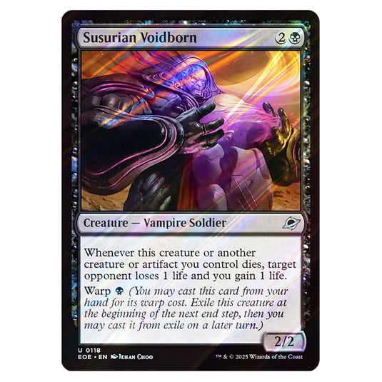 Susurian Voidborn 0118 card from the Magic The Gathering set Edge of Eternities