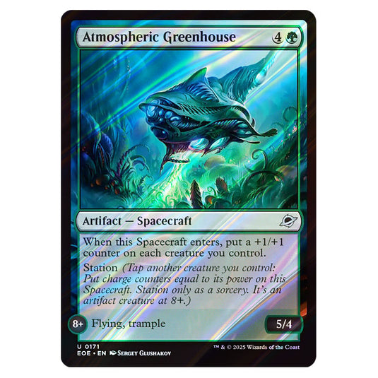 Atmospheric Greenhouse 0171 card from the Magic The Gathering set Edge of Eternities