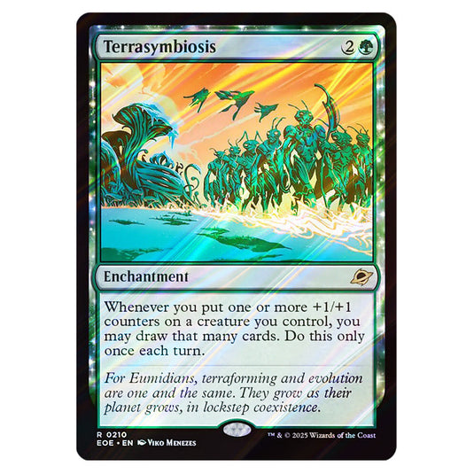 Terrasymbiosis 0210 card from the Magic The Gathering set Edge of Eternities