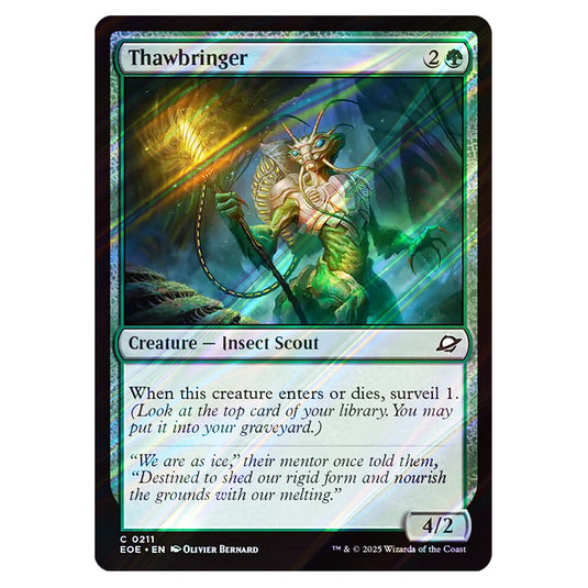 Thawbringer 0211 card from the Magic The Gathering set Edge of Eternities
