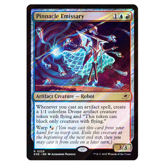 Pinnacle Emissary 0223 card from the Magic The Gathering set Edge of Eternities