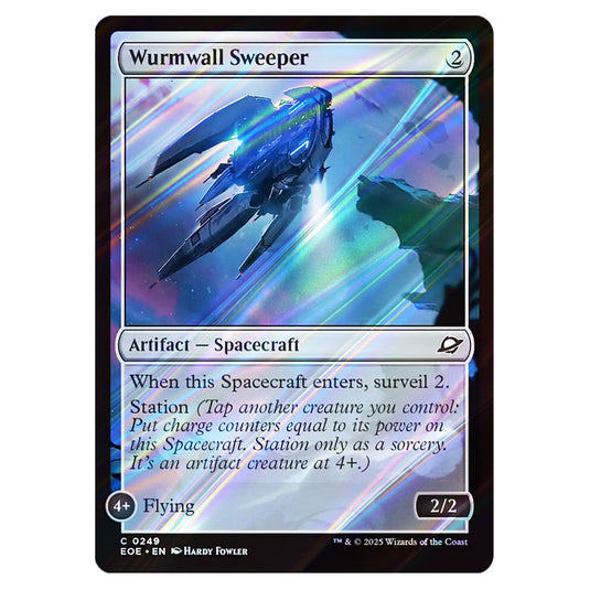 Wurmwall Sweeper 0249 card from the Magic The Gathering set Edge of Eternities