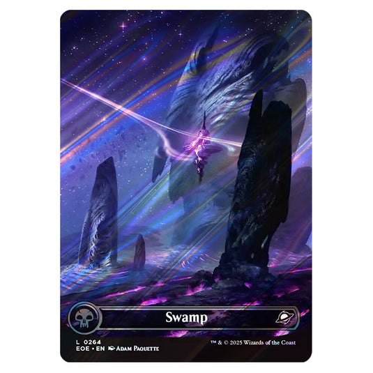 Swamp 0264 card from the Magic The Gathering set Edge of Eternities
