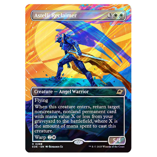 Astelli Reclaimer 0288 card from the Magic The Gathering set Edge of Eternities