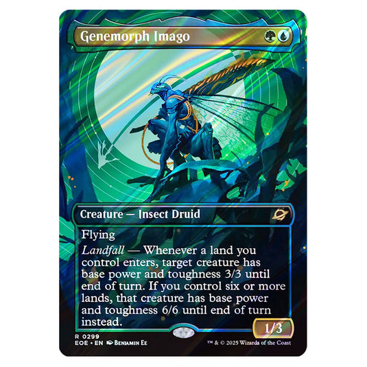 Genemorph Imago 0299 card from the Magic The Gathering set Edge of Eternities