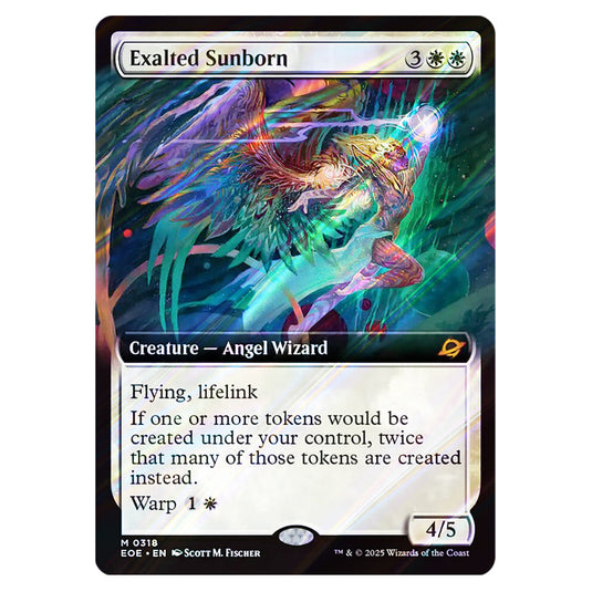 Exalted Sunborn 0318 card from the Magic The Gathering set Edge of Eternities