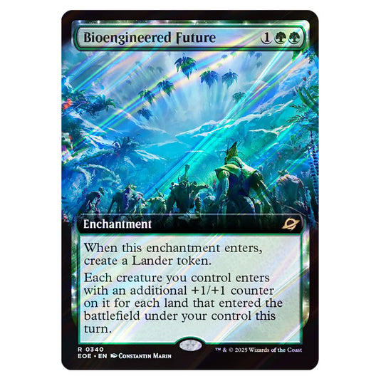 Bioengineered Future 0340 card from the Magic The Gathering set Edge of Eternities
