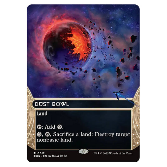 Dust Bowl 0012 card from the Magic The Gathering set Edge of Eternities - Stellar Sights