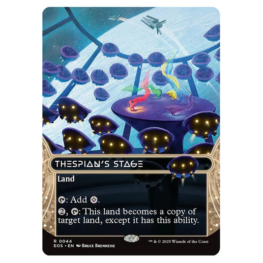 Thespian's Stage 0044 card from the Magic The Gathering set Edge of Eternities - Stellar Sights