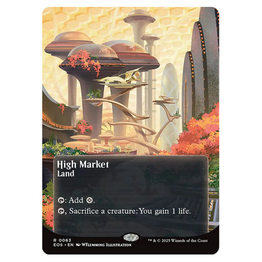 High Market 0063 card from the Magic The Gathering set Edge of Eternities - Stellar Sights