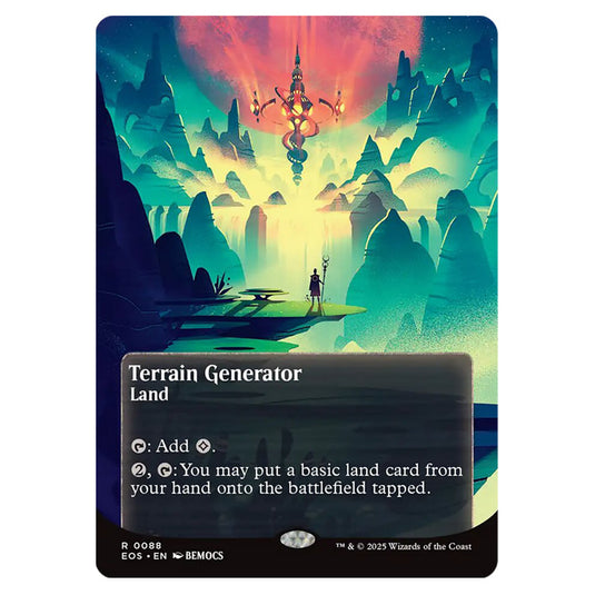 Terrain Generator 0088 card from the Magic The Gathering set Edge of Eternities - Stellar Sights