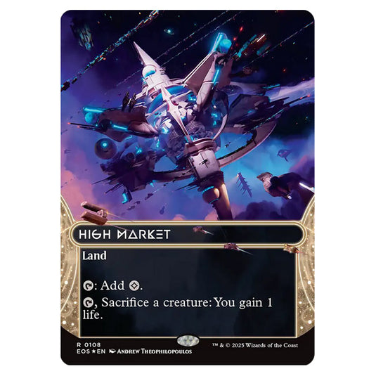 High Market 0108 card from the Magic The Gathering set Edge of Eternities - Stellar Sights