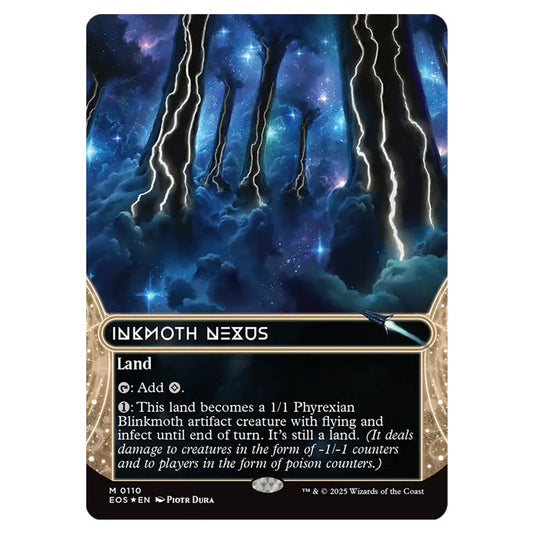 Inkmoth Nexus 0110 card from the Magic The Gathering set Edge of Eternities - Stellar Sights
