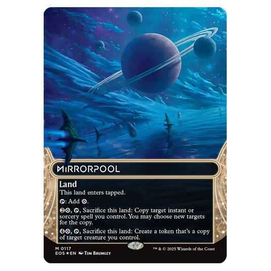 Mirrorpool 0117 card from the Magic The Gathering set Edge of Eternities - Stellar Sights