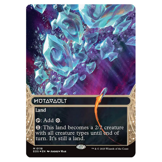 Mutavault 0118 card from the Magic The Gathering set Edge of Eternities - Stellar Sights