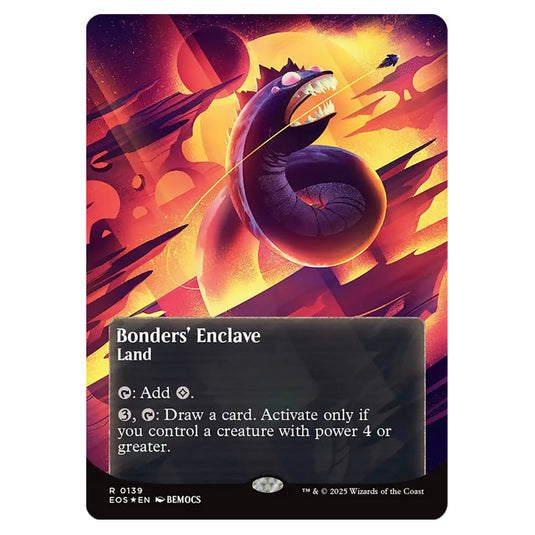 Bonders' Enclave 0139 card from the Magic The Gathering set Edge of Eternities - Stellar Sights