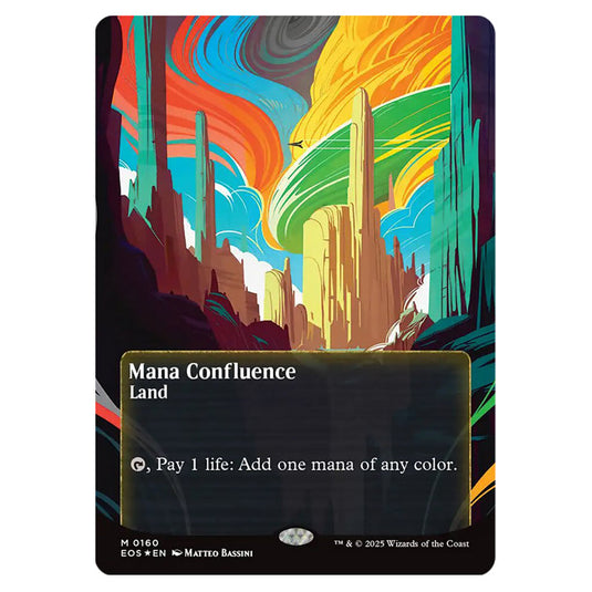 Mana Confluence 0160 card from the Magic The Gathering set Edge of Eternities - Stellar Sights