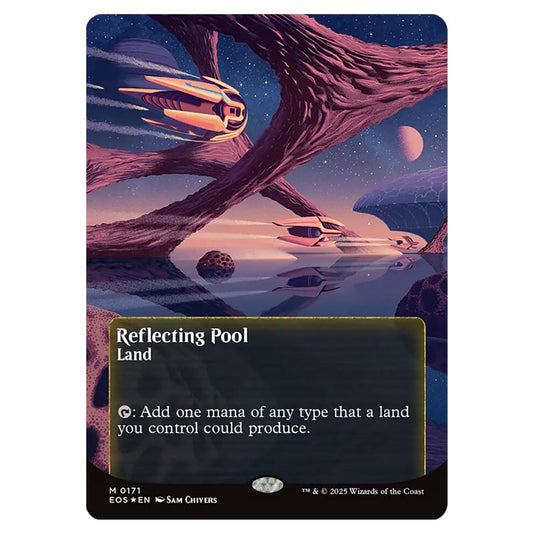Reflecting Pool 0171 card from the Magic The Gathering set Edge of Eternities - Stellar Sights