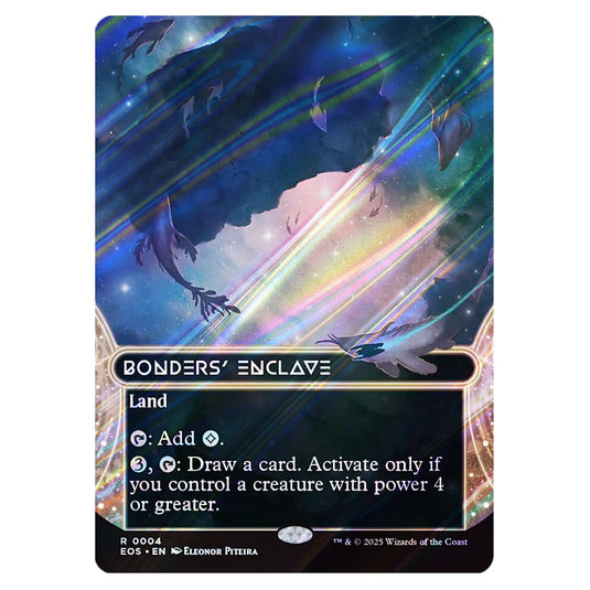 Bonders' Enclave 0004 card from the Magic The Gathering set Edge of Eternities - Stellar Sights