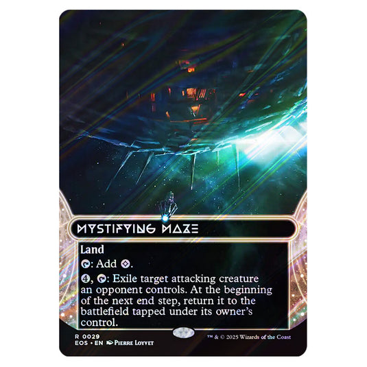 Mystifying Maze 0029 card from the Magic The Gathering set Edge of Eternities - Stellar Sights