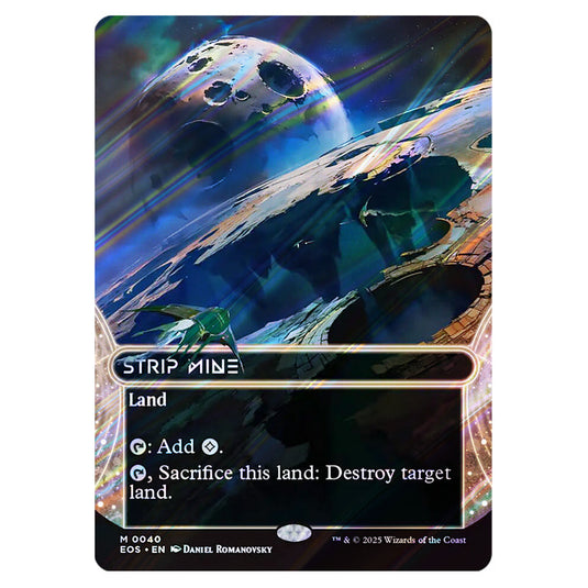 Strip Mine 0040 card from the Magic The Gathering set Edge of Eternities - Stellar Sights