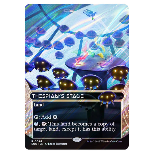 Thespian's Stage 0044 card from the Magic The Gathering set Edge of Eternities - Stellar Sights