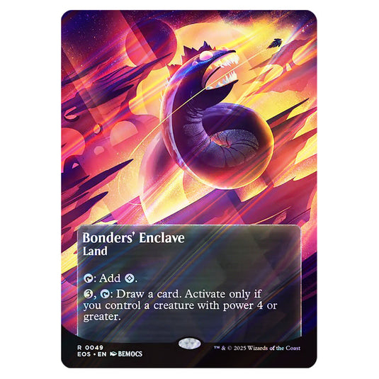 Bonders' Enclave 0049 card from the Magic The Gathering set Edge of Eternities - Stellar Sights
