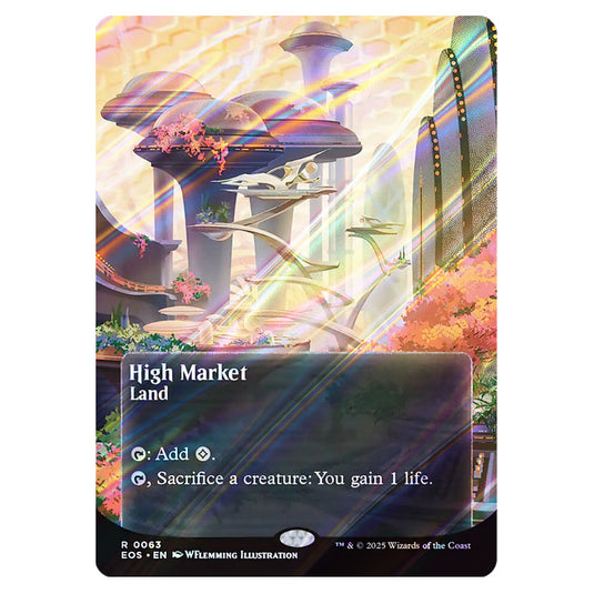 High Market 0063 card from the Magic The Gathering set Edge of Eternities - Stellar Sights