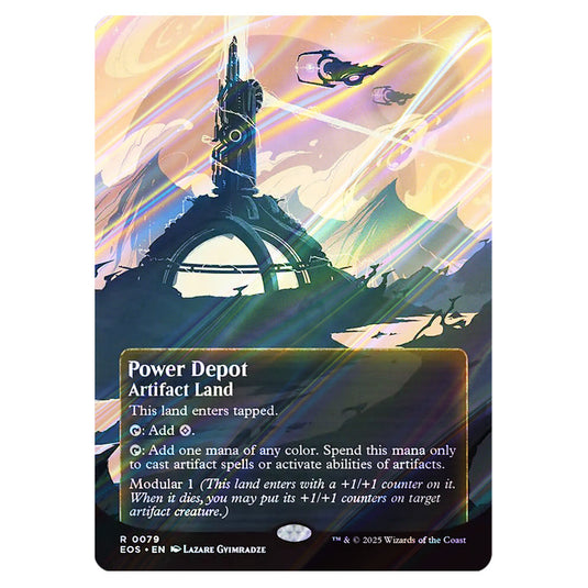 Power Depot 0079 card from the Magic The Gathering set Edge of Eternities - Stellar Sights
