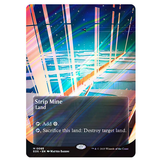 Strip Mine 0085 card from the Magic The Gathering set Edge of Eternities - Stellar Sights