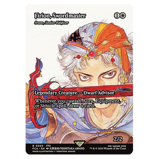 Sram, Senior Edificer 0003 card from the Magic The Gathering set Universes Beyond - Final Fantasy: Through the Ages