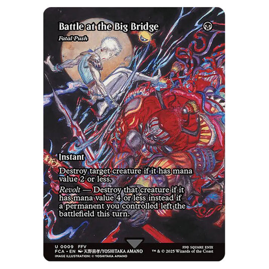 Fatal Push 0009 card from the Magic The Gathering set Universes Beyond - Final Fantasy: Through the Ages