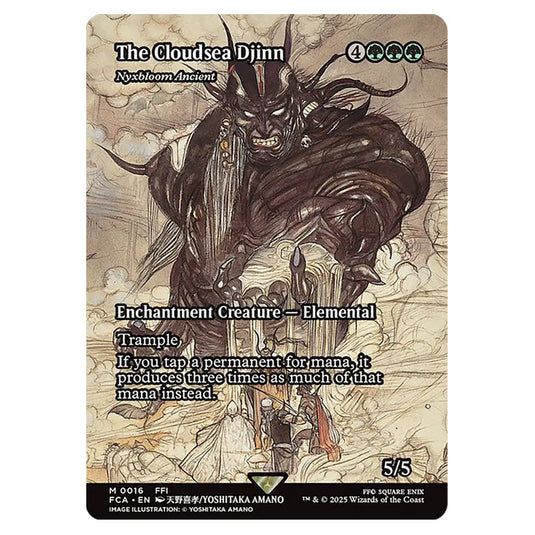 Nyxbloom Ancient 0016 card from the Magic The Gathering set Universes Beyond - Final Fantasy: Through the Ages