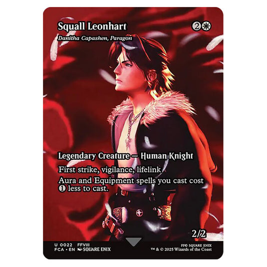 Danitha Capashen, Paragon 0022 card from the Magic The Gathering set Universes Beyond - Final Fantasy: Through the Ages