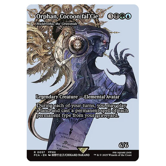 Muldrotha, the Gravetide 0057 card from the Magic The Gathering set Universes Beyond - Final Fantasy: Through the Ages