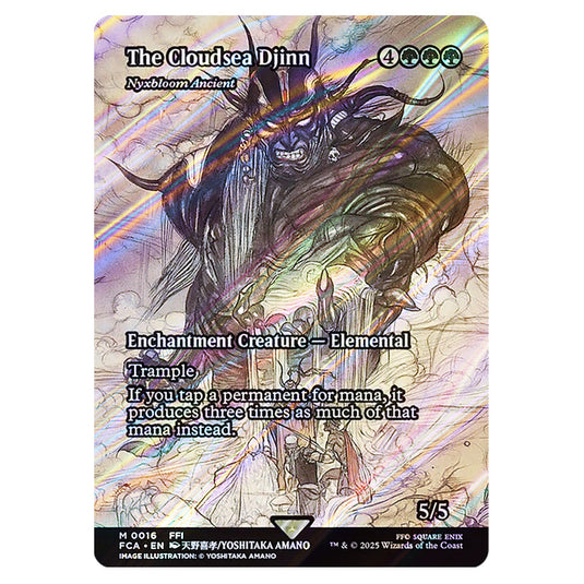 Nyxbloom Ancient 0016 card from the Magic The Gathering set Universes Beyond - Final Fantasy: Through the Ages