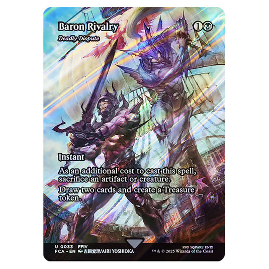 Deadly Dispute 0033 card from the Magic The Gathering set Universes Beyond - Final Fantasy: Through the Ages