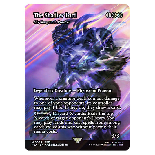 Gix, Yawgmoth Praetor 0035 card from the Magic The Gathering set Universes Beyond - Final Fantasy: Through the Ages