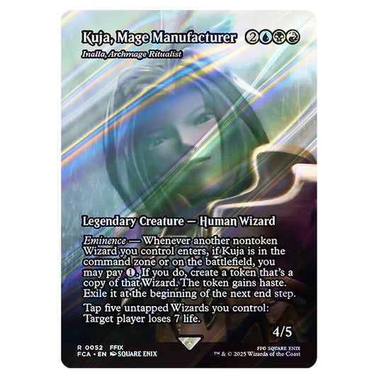 Inalla, Archmage Ritualist 0052 card from the Magic The Gathering set Universes Beyond - Final Fantasy: Through the Ages