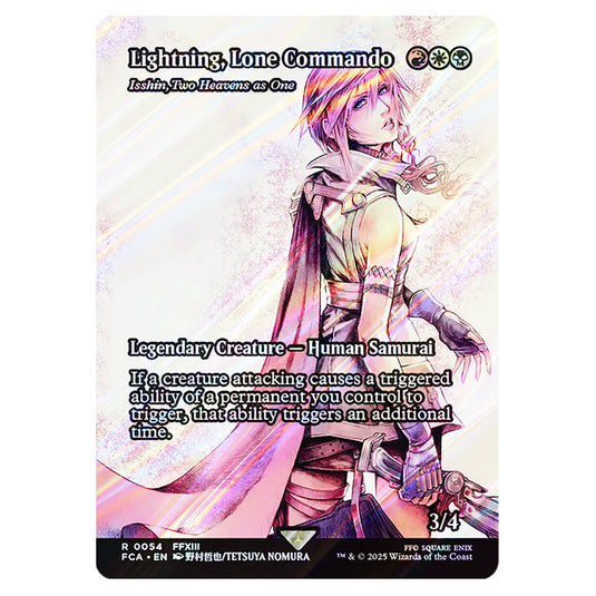 Isshin, Two Heavens as One 0054 card from the Magic The Gathering set Universes Beyond - Final Fantasy: Through the Ages