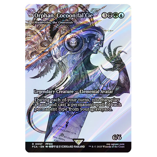 Muldrotha, the Gravetide 0057 card from the Magic The Gathering set Universes Beyond - Final Fantasy: Through the Ages