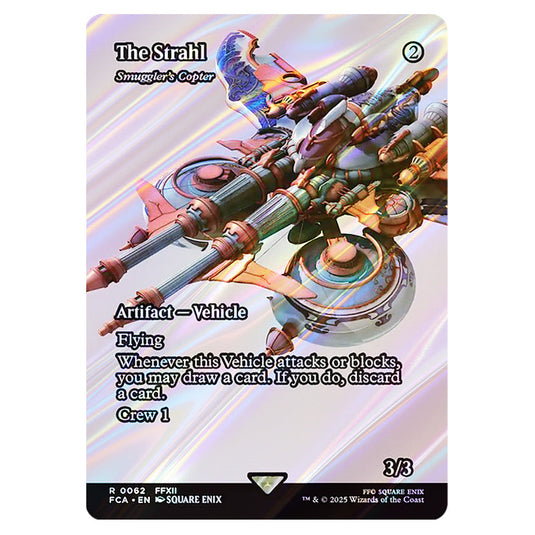 Smuggler's Copter 0062 card from the Magic The Gathering set Universes Beyond - Final Fantasy: Through the Ages