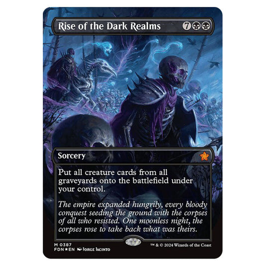 Rise of the Dark Realms 0387 card from the Magic The Gathering set Foundations