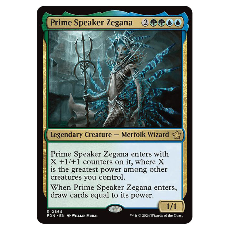 Magic The Gathering - Foundations - Prime Speaker Zegana