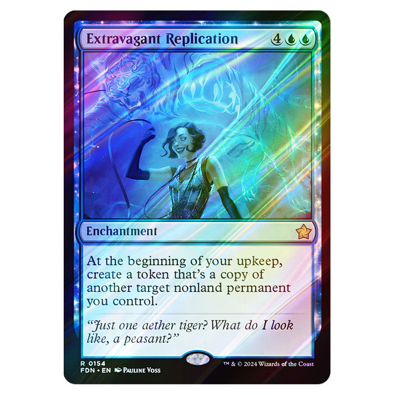 Magic The Gathering - Foundations - Extravagant Replication